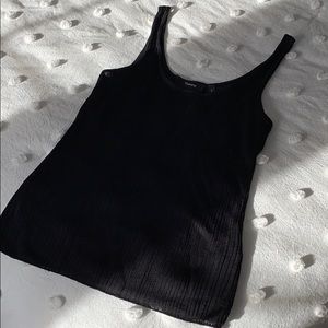 Sexy underpinning, ribbed, semi sheer